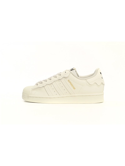 POP  Superstar Shoes White White Cream GW4441 01