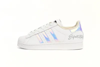 POP  Superstar Shoes White White Laser EF3642 01