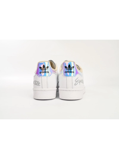 POP  Superstar Shoes White White Laser EF3642 02