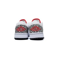 GET Air Jordan 1 Phat Low Cement 338145-162