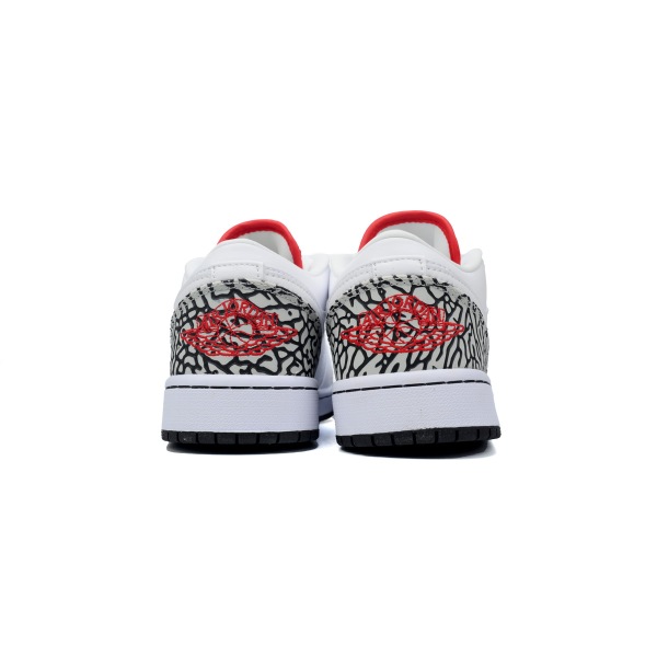 GET Air Jordan 1 Phat Low Cement 338145-162