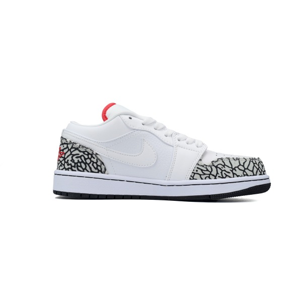 GET Air Jordan 1 Phat Low Cement 338145-162