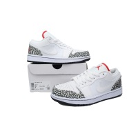 GET Air Jordan 1 Phat Low Cement 338145-162