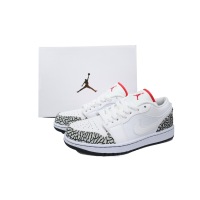 GET Air Jordan 1 Phat Low Cement 338145-162