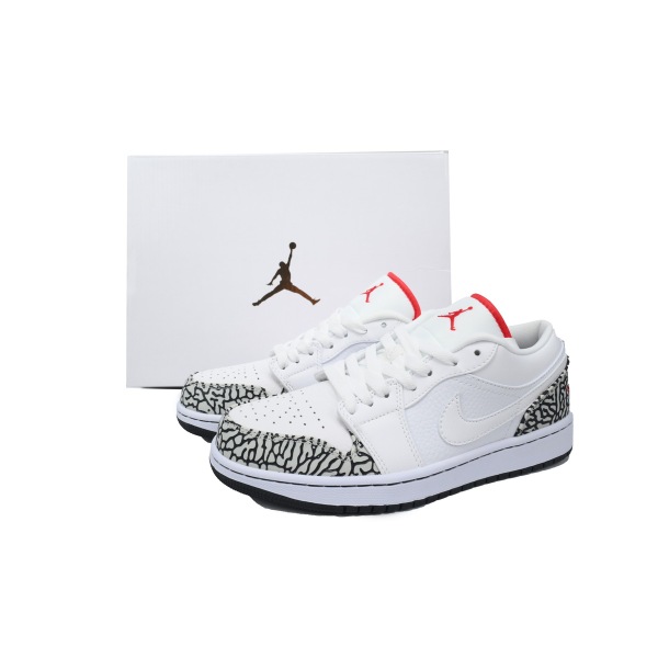 GET Air Jordan 1 Phat Low Cement 338145-162