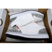 GET Air Jordan 1 Phat Low Cement 338145-162
