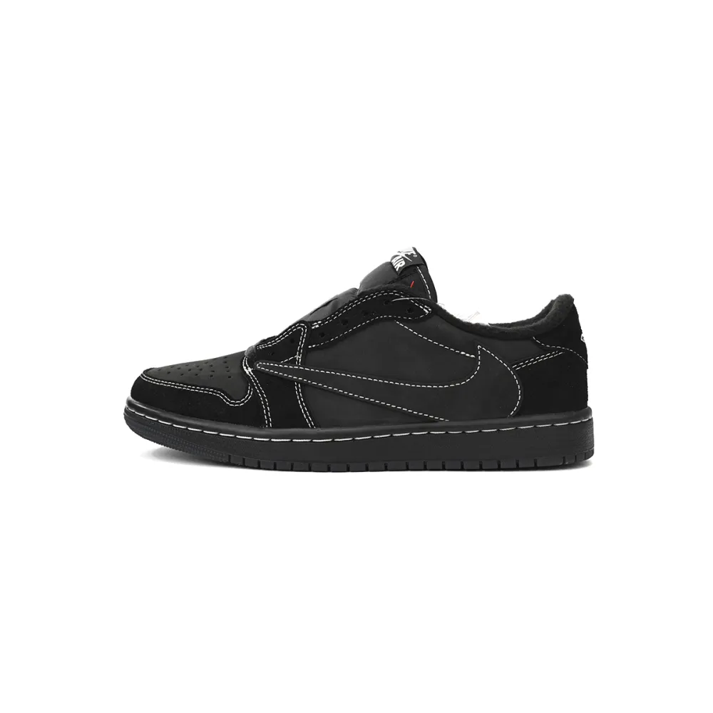   ❗❗Free shipping❗❗ Travis Scott x Air Jordan 1 Low Black Phantom,DM7866-001 