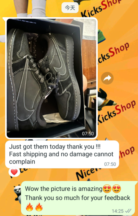   ❗❗Free shipping❗❗ Travis Scott x Air Jordan 1 Low Black Phantom,DM7866-001 