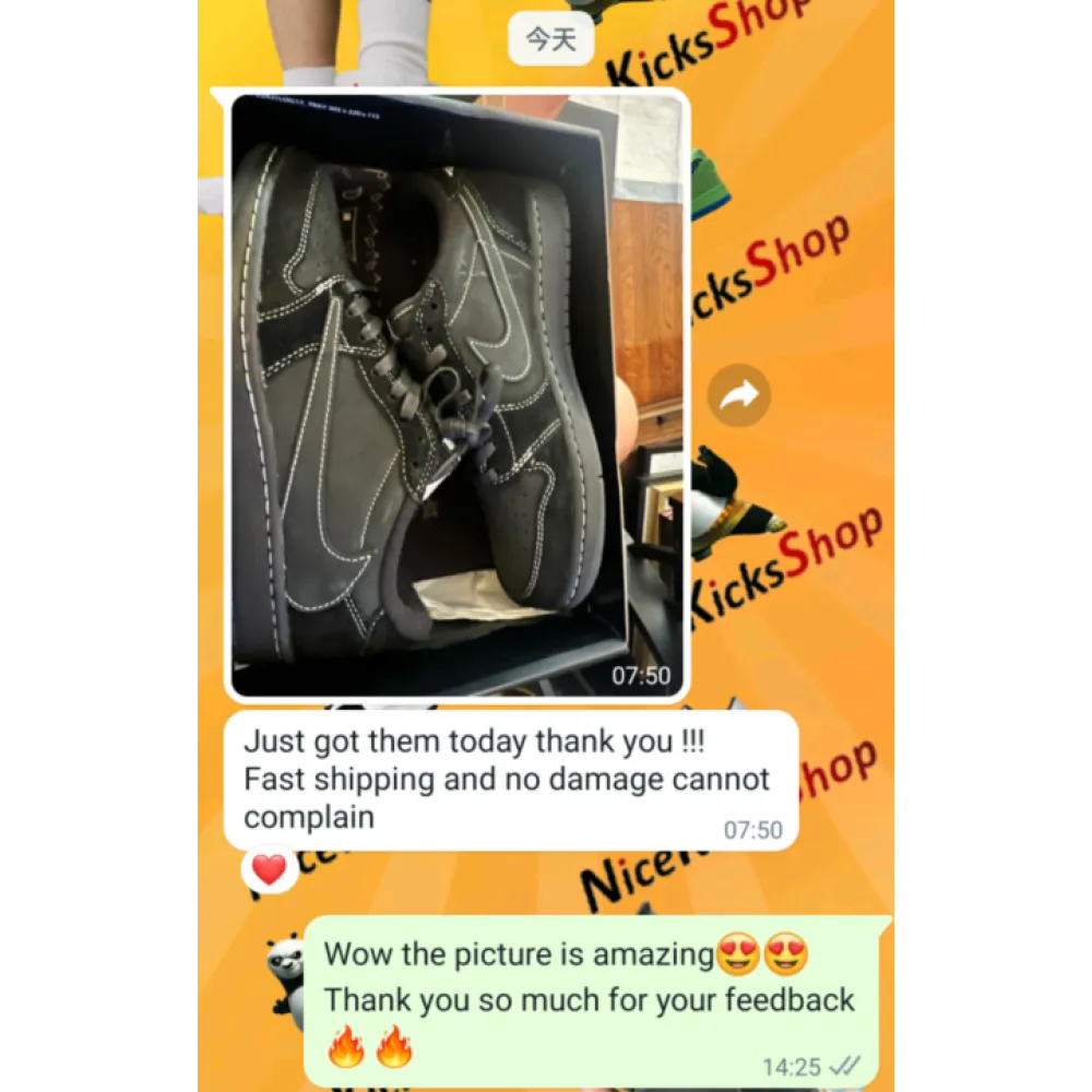   ❗❗Free shipping❗❗ Travis Scott x Air Jordan 1 Low Black Phantom,DM7866-001 