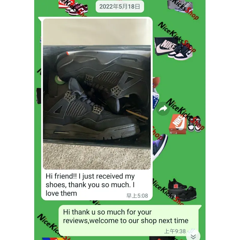 Jordan 4 Retro Black Cat reps review
