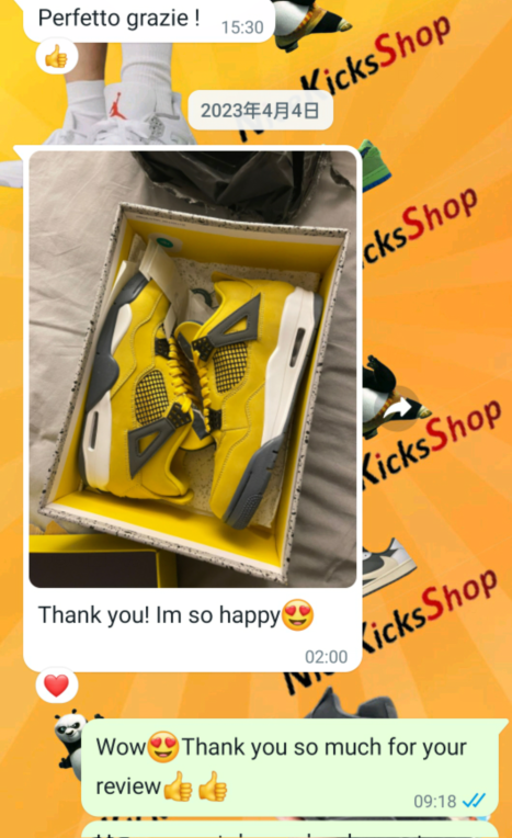  Perfectkicks Jordan 4 Retro Lightning (2006),CT8527-700