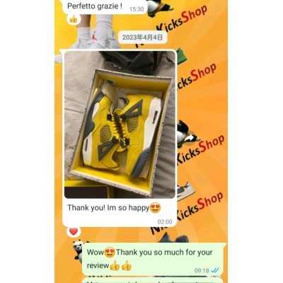  Perfectkicks Jordan 4 Retro Lightning (2006),CT8527-700 02