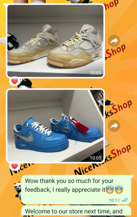 Jordan 4 Retro Off-White Sail reps review