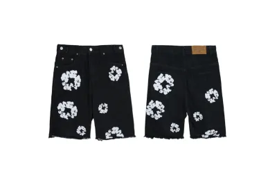  Denim Tears pants Black Blue Short Pants 01