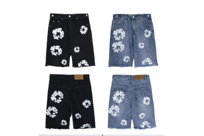  Denim Tears pants Black Blue Short Pants 02