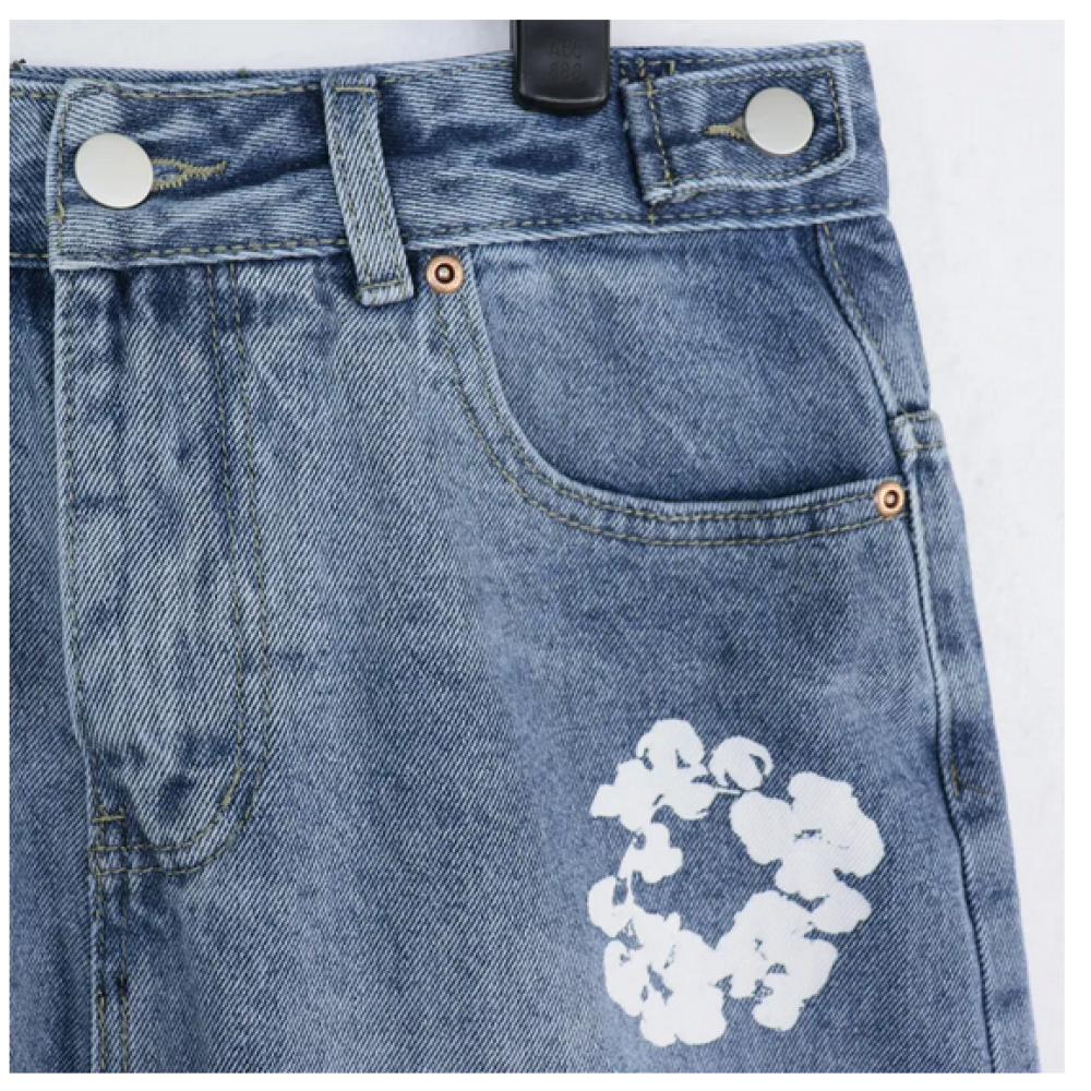  Denim Tears pants Black Blue