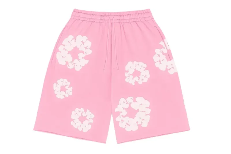  Denim Tears pants Pink Short Pants