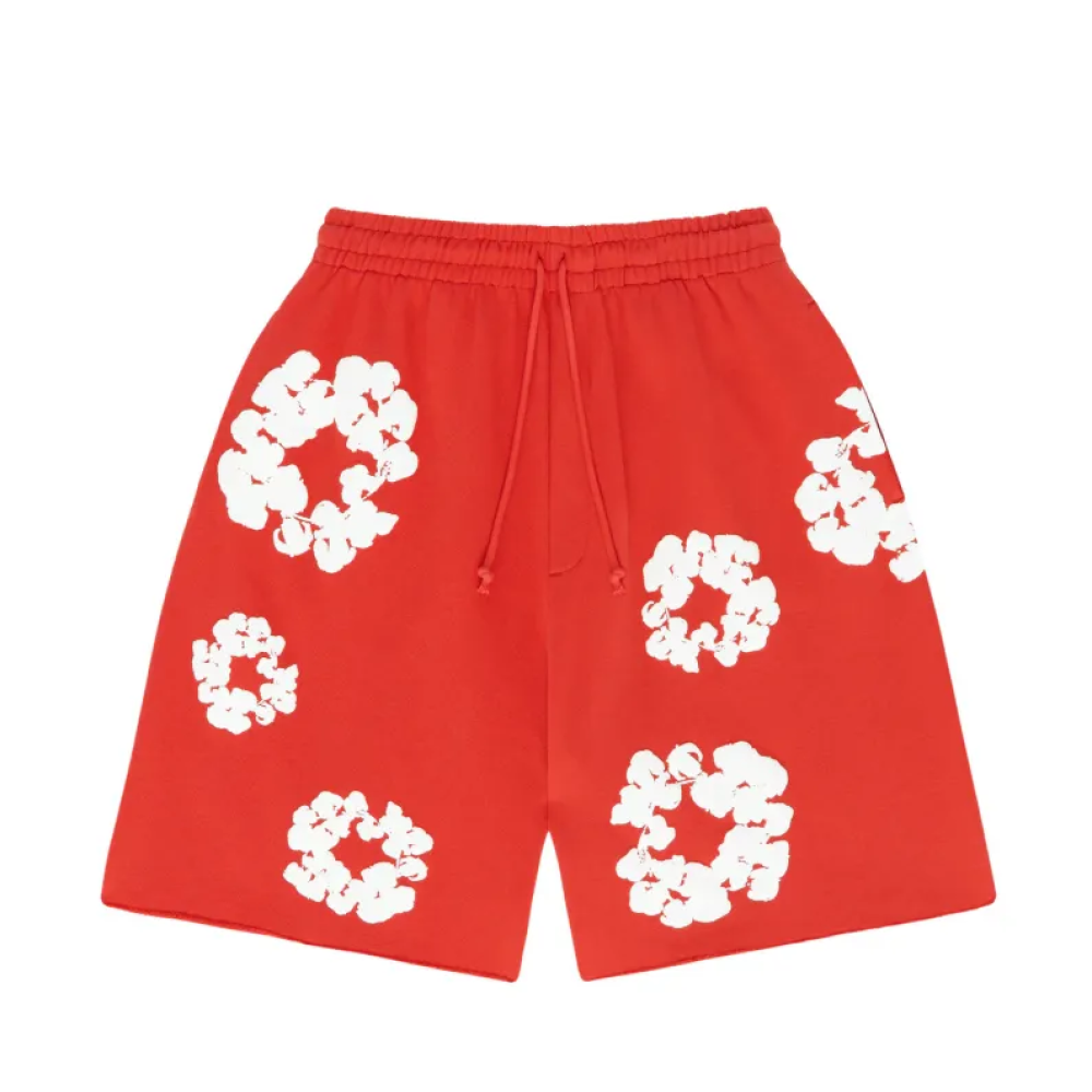 PK Denim Tears pants Red White