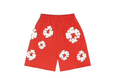  Denim Tears pants Red White Short Pants 02