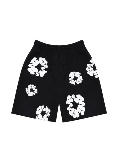  Denim Tears pants Black White Short Pants 01