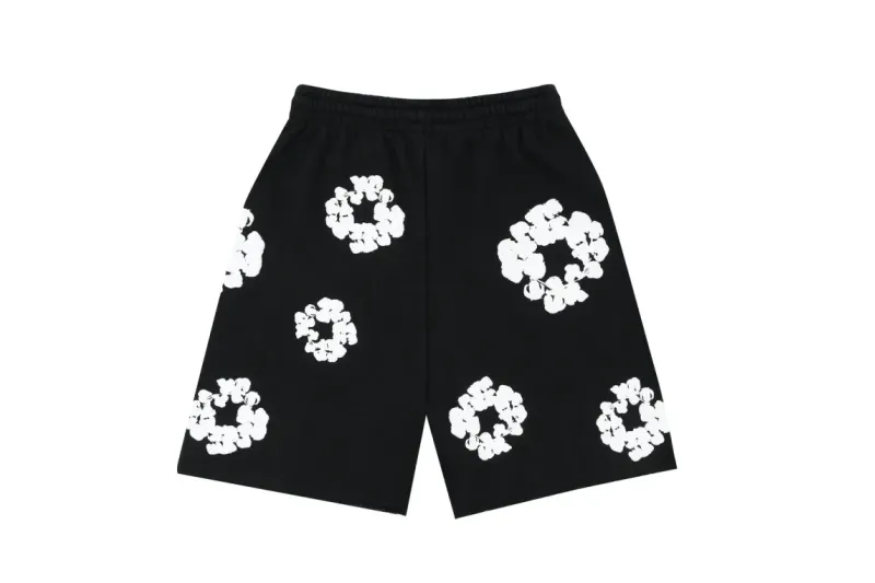  Denim Tears pants Black White Short Pants
