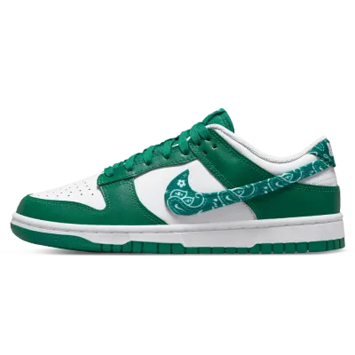 GET Nike Dunk Low ESS "Green Paisley" DH4401-102  01