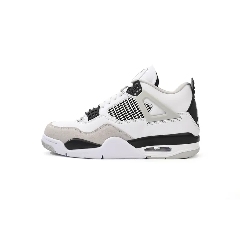  【Buy 1 Pair Get 2nd For $9.9】Air Jordan 4 Retro Military Black, DH6927-111 