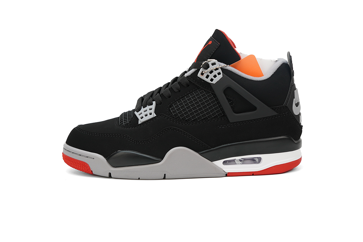  【Buy 1 Pair Perfectkicks Get 2nd For $9.9】Jordan 4 Retro Bred ,308497-060