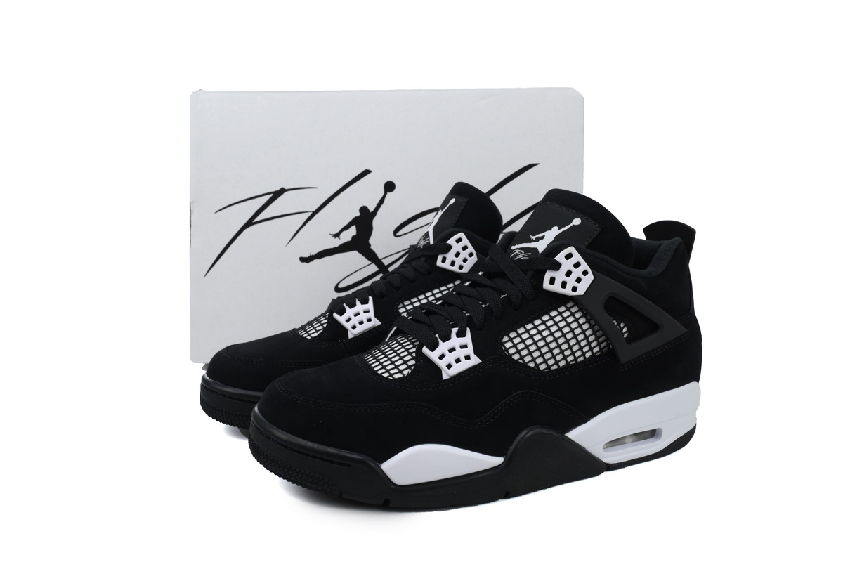  Perfectkicks  Jordan 4 Retro White Thunder,FQ8138-001