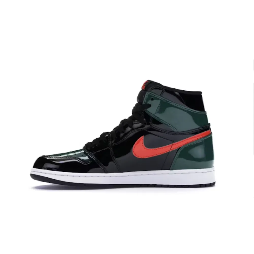  Perfectkicks Jordan 1 Retro High SoleFly Art Basel Black  AV3905-038