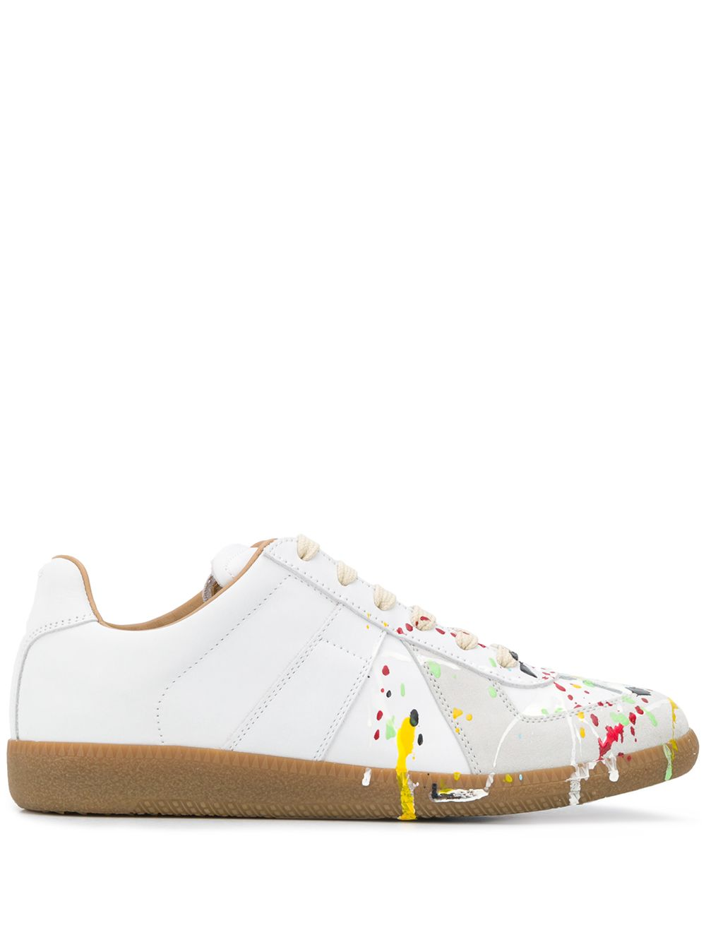 Perfectkicks Maison Margiela Replica paint-splattered sneakers 