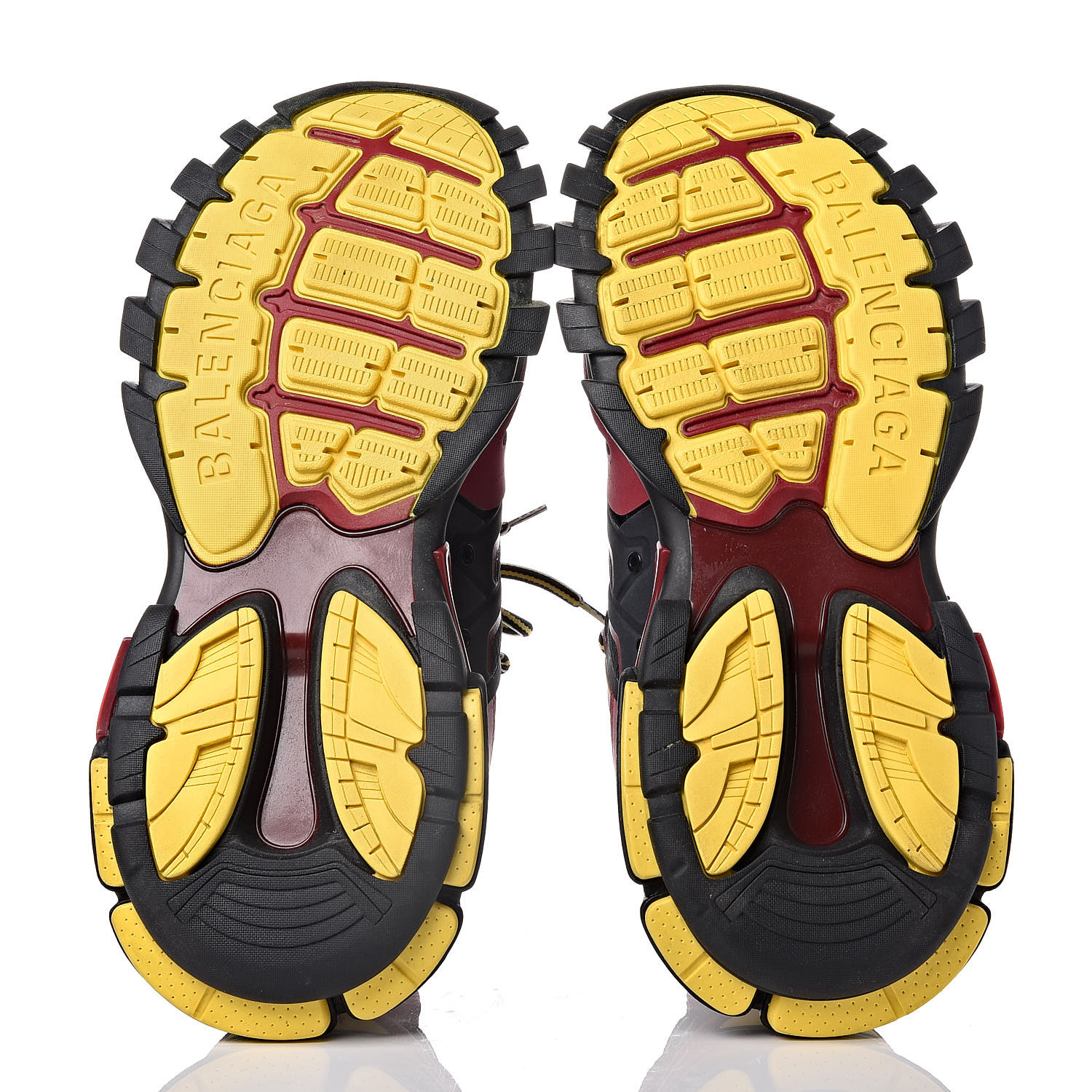 Perfectkicks Balenciaga Track ' Burgundy Yellow' 