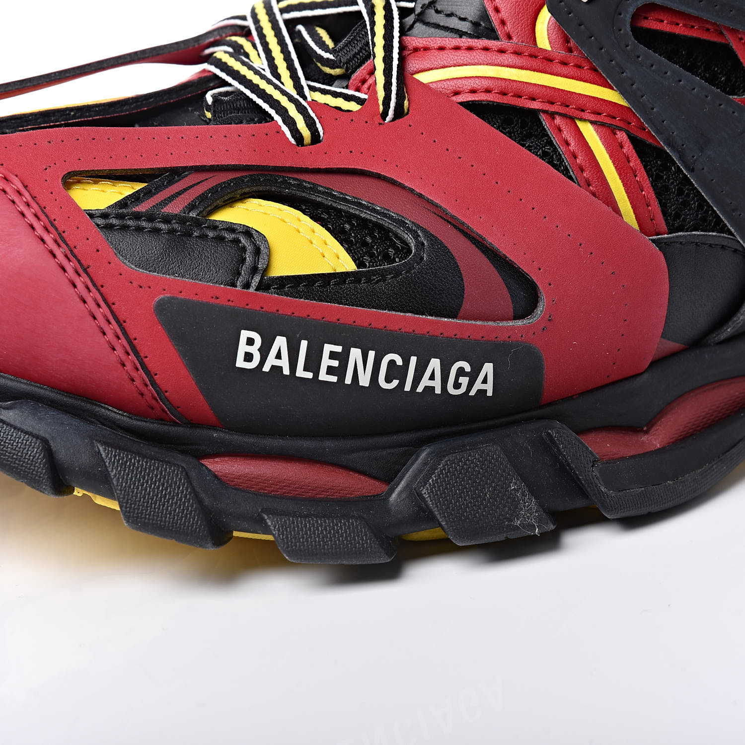 Perfectkicks Balenciaga Track ' Burgundy Yellow' 
