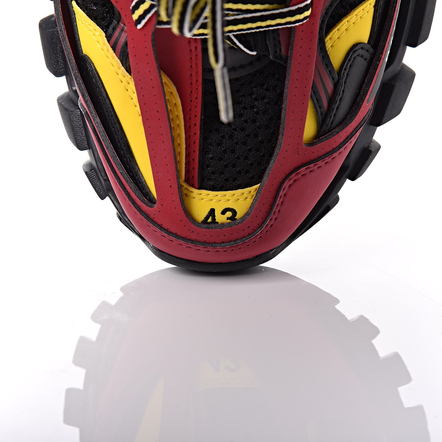 Perfectkicks Balenciaga Track ' Burgundy Yellow' 