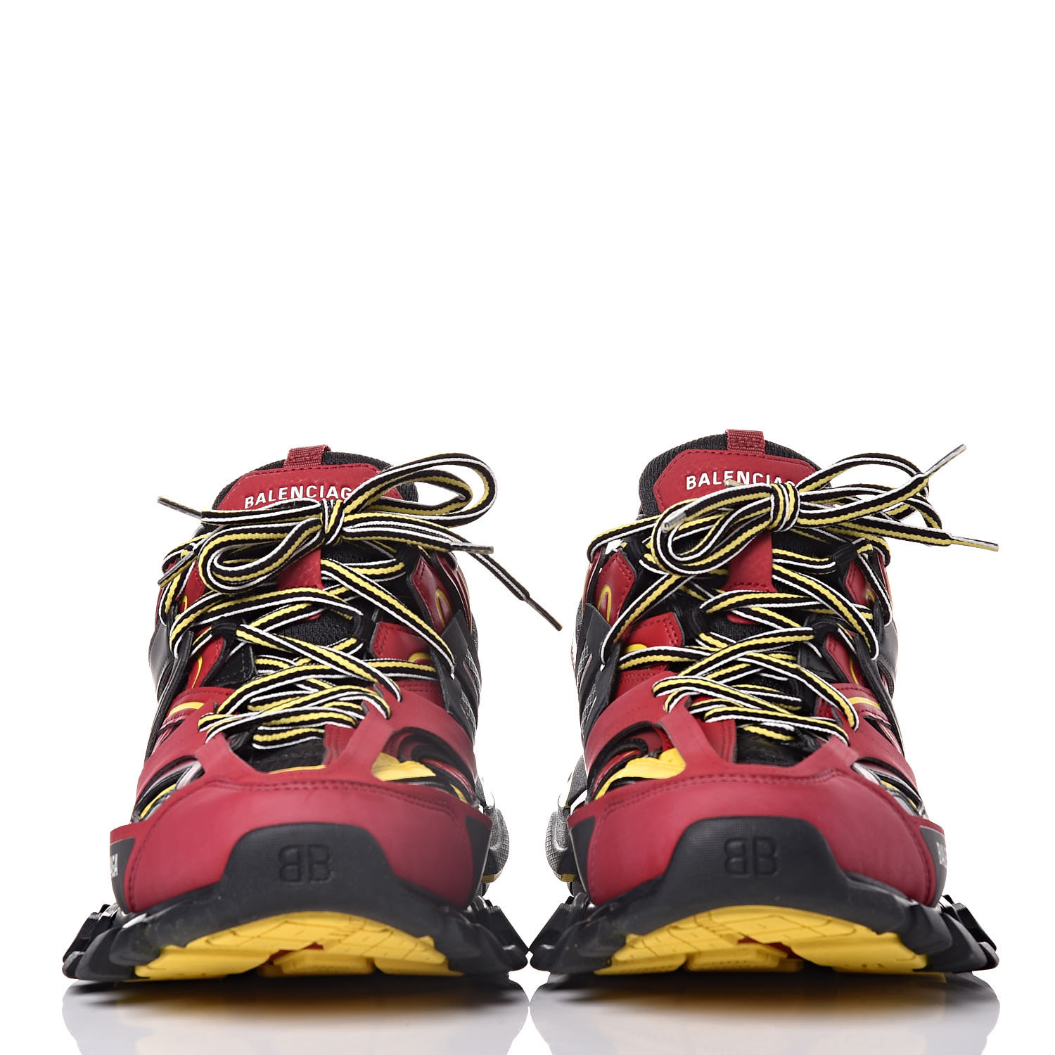 Perfectkicks Balenciaga Track ' Burgundy Yellow' 