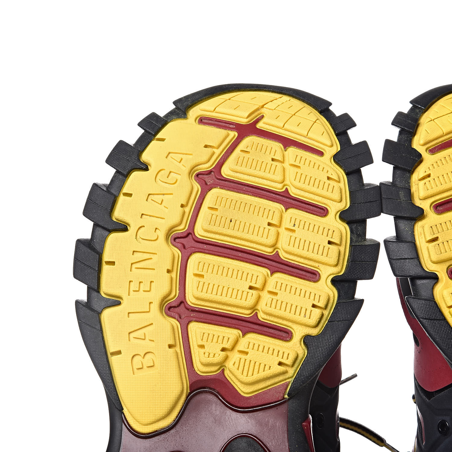 Perfectkicks Balenciaga Track ' Burgundy Yellow' 