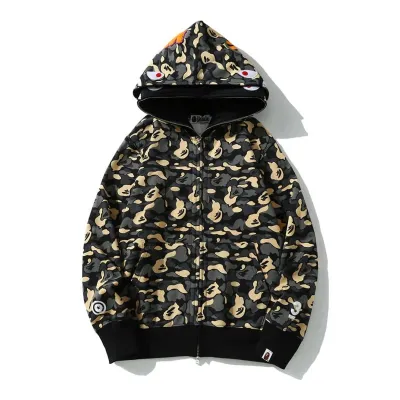 BAPE NEW YORK MADISON AVENUE 3RD ANNIVERSARY DOUBLE SHARK HOODIE 02