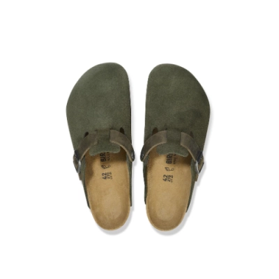 GET Birkenstock Boston Mixed Leather 1028067 / 1028193 02