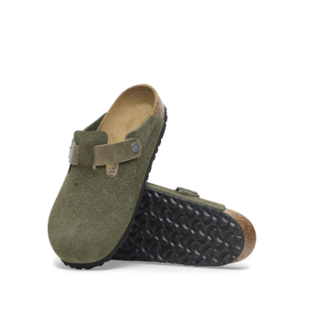 GET Birkenstock Boston Mixed Leather 1028067 / 1028193