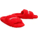 Balenciaga Faux fur mules