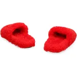 Balenciaga Faux fur mules