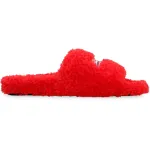 Balenciaga Faux fur mules