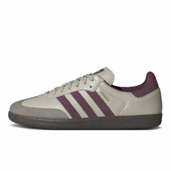 GET Samba OG 'Putty Grey Maroon'1 , ID1482