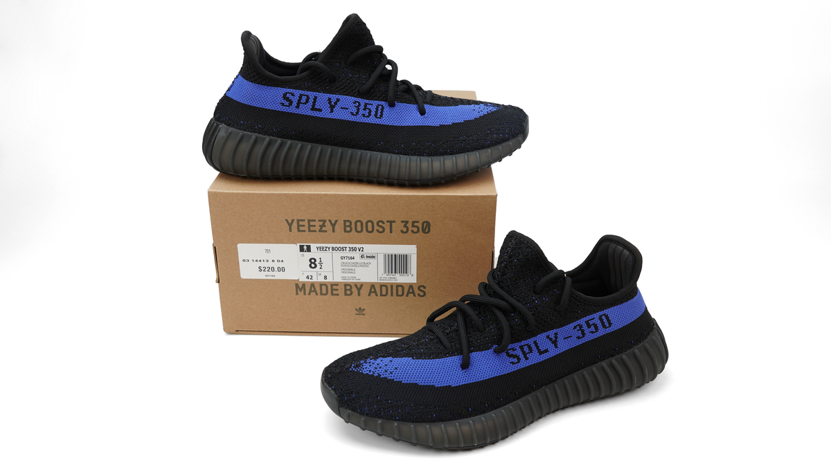 Perfectkicks Yeezy Boost 350 V2 Black Blue,GY7164