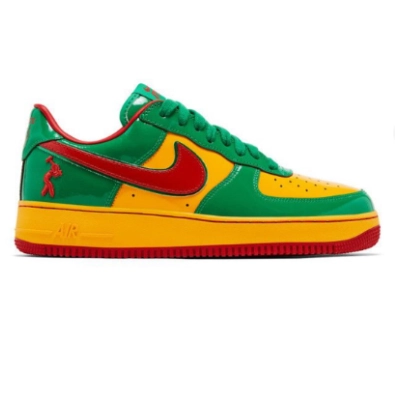 Perfectkicks The Lil Yachty × Nike Air Force 1 Low ‘Concrete Boys - Lucky Green’ ， IH4383-300 02