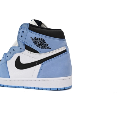  【Buy 1 Pair Perfectkicks Get 2nd For $19】Get Jordan 1 High OG University Blue, 555088-134 02