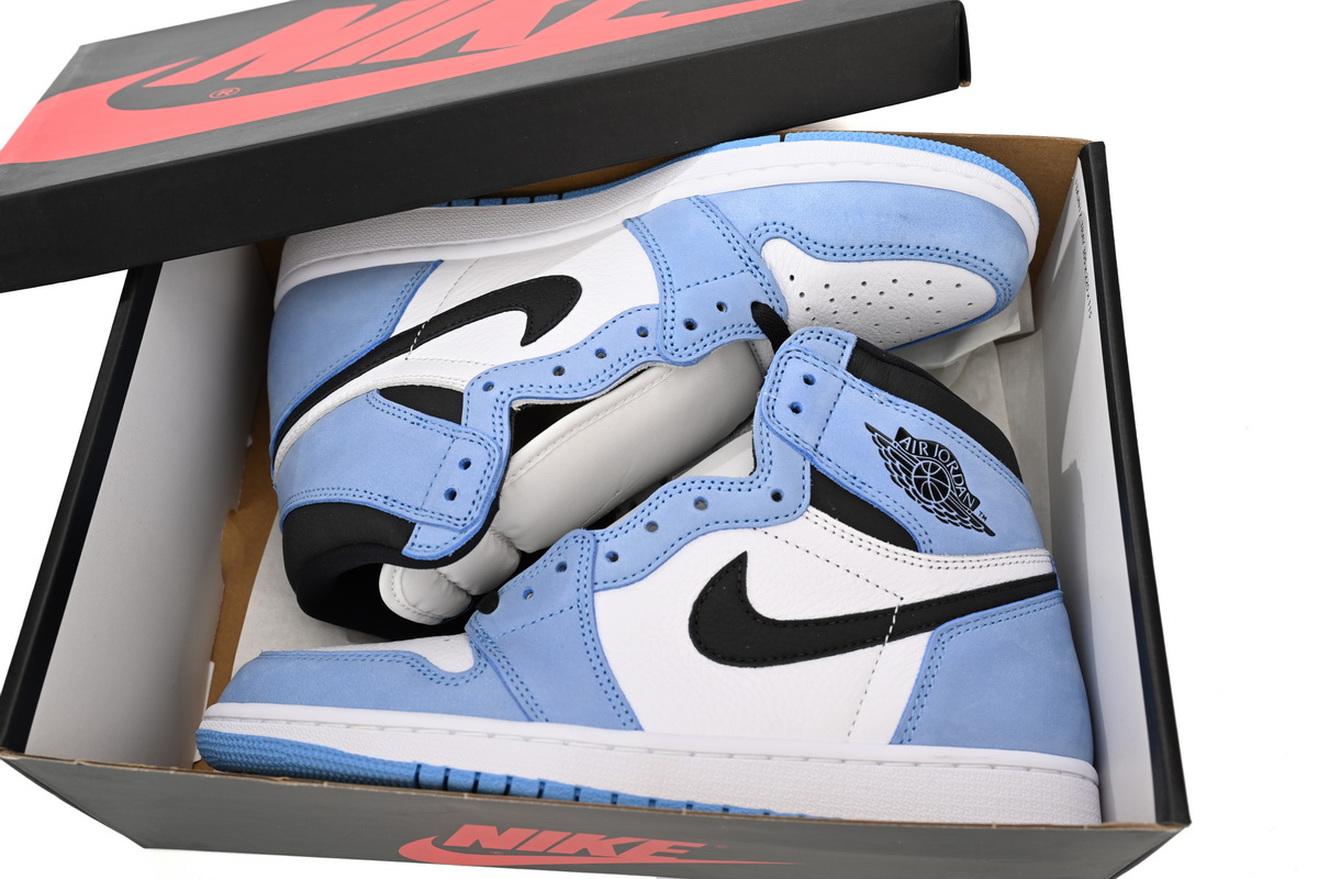  【Buy 1 Pair Perfectkicks Get 2nd For $19】Get Jordan 1 High OG University Blue, 555088-134
