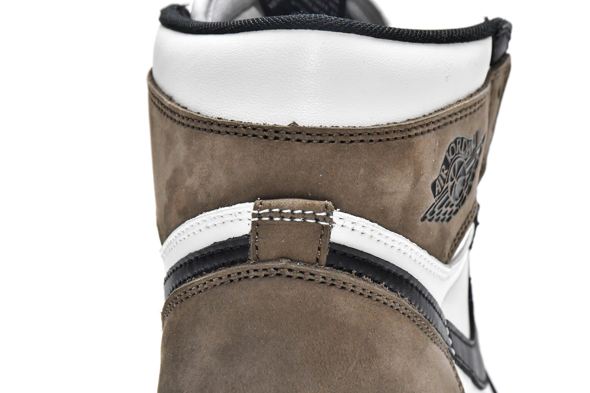  【Buy 1 Pair Perfectkicks Get 2nd For $19】Get Jordan 1 Retro High OG Dark Mocha, 555088-105