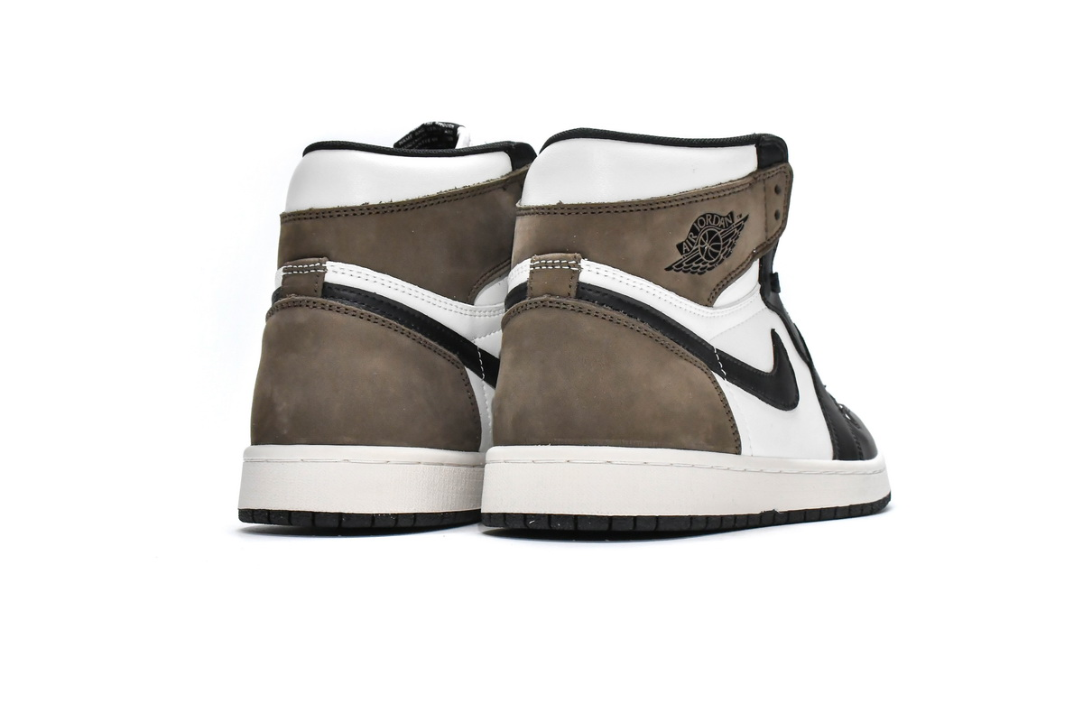  【Buy 1 Pair Perfectkicks Get 2nd For $19】Get Jordan 1 Retro High OG Dark Mocha, 555088-105