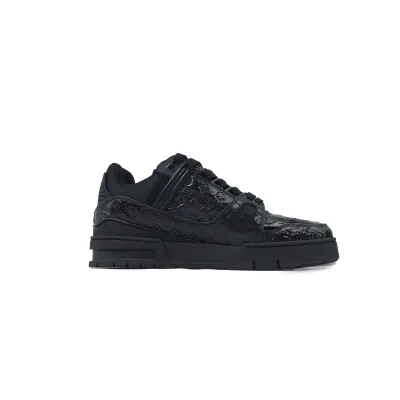 Perfectkicks Louis Vuitton Black Lychee Patent Leather 02